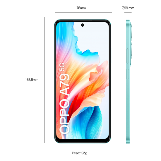 OPPO A79 5G 128gb GLOWING GREEN